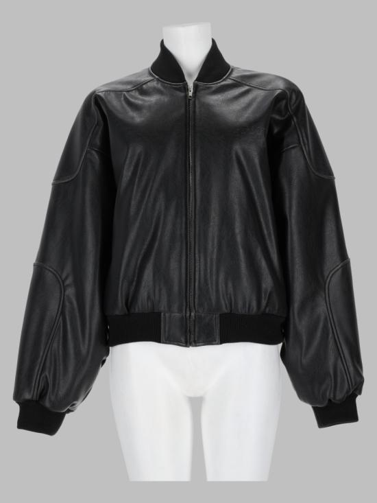 26FW MM6 메종마르지엘라 가죽 자켓 S52AM0358 M35455900 BLACK - MM6 MAISON MARGIELA