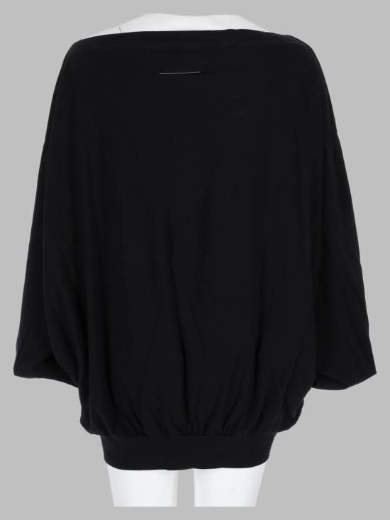 26FW MM6 메종마르지엘라 탑 S52NH0048 M20048900 BLACK - MM6 MAISON MARGIELA