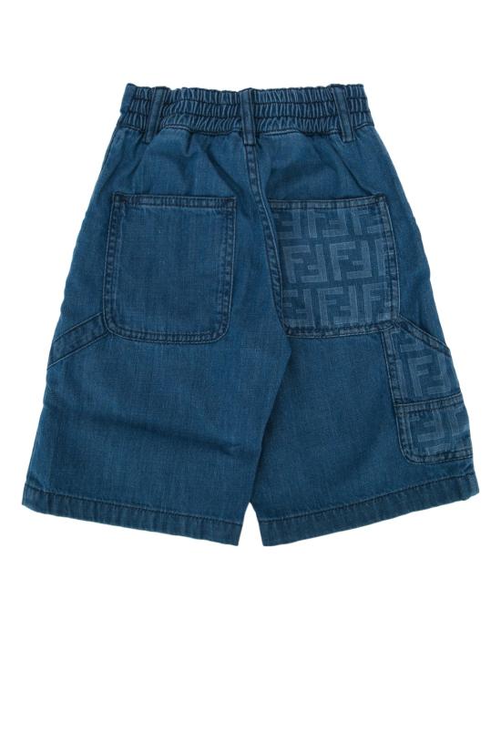 26SS 펜디 데님 숏팬츠 JMF584AVWI F0QG0 BLUE - FENDI