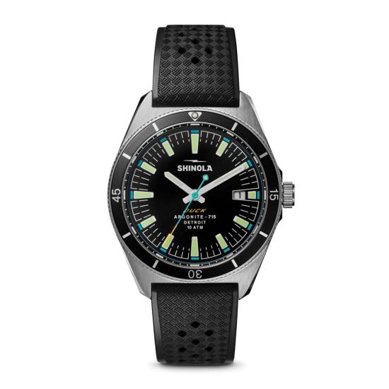 시놀라 손목시계 신올라 덕 스포츠 시계 40mm 러버 스트랩