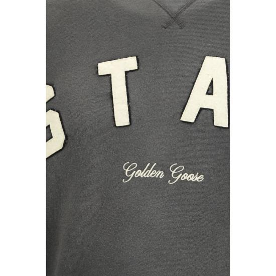  골든구스 긴팔 티셔츠 GOGUP02713P00241760666BB GRAY - GOLDEN GOOSE