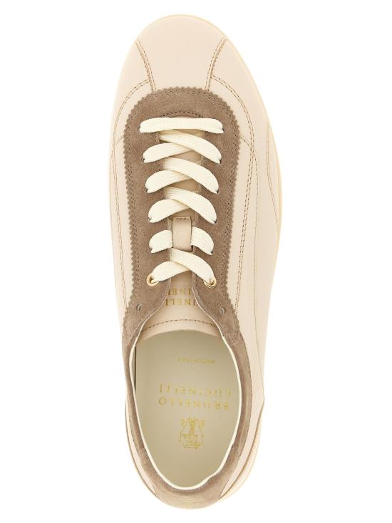  브루넬로 쿠치넬리 스니커즈 BR337866BM BEIGE - BRUNELLO CUCINELLI