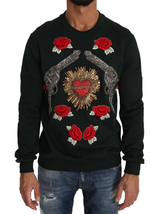  돌체앤가바나 긴팔 티셔츠 TSH2519 BLACK - DOLCE & GABBANA
