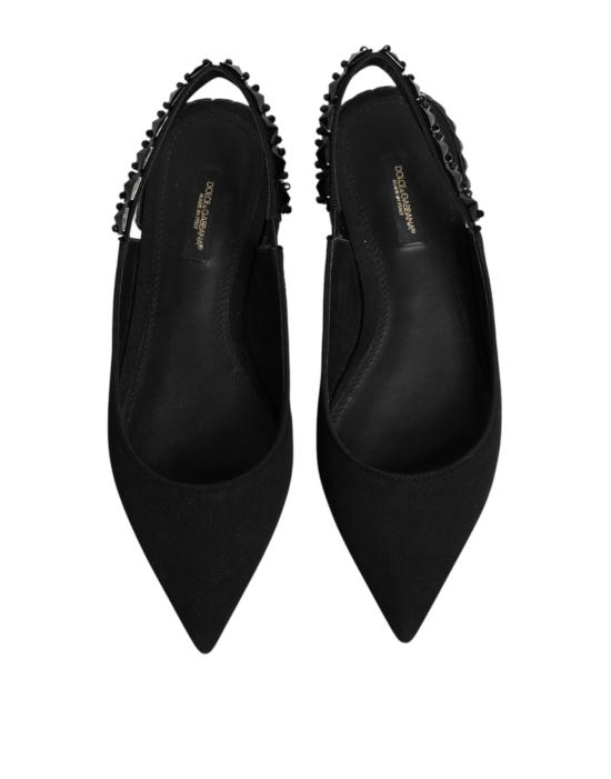  돌체앤가바나 플랫 슈즈 LA13095 BLACK - DOLCE & GABBANA
