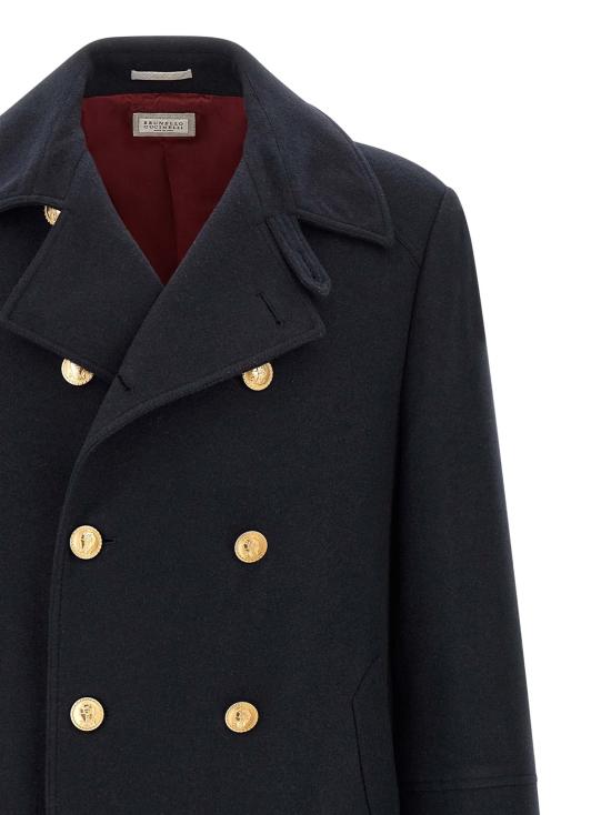 26FW 브루넬로 쿠치넬리 코트 BR337706BM NAVY - BRUNELLO CUCINELLI