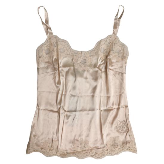  돌체앤가바나 캐미솔 BIK1426 BEIGE - DOLCE & GABBANA