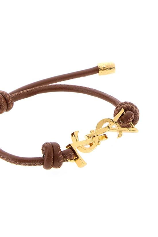 26SS 생로랑 팔찌 861459AAF9R 2955 BROWN - SAINT LAURENT