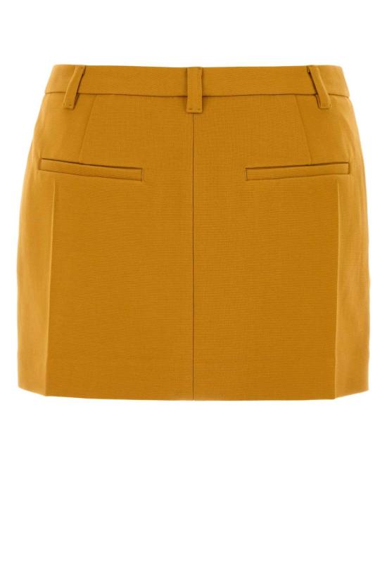 26SS 미우미우 숏 스커트 MG2573SOOO18FQ F0037 YELLOW - MIU MIU