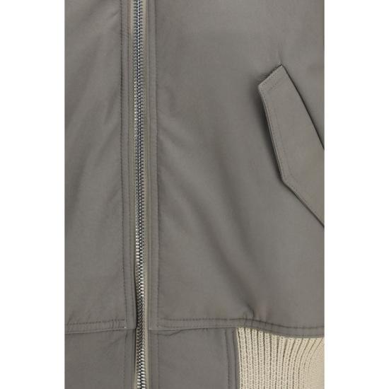 26SS 릭 오웬스 봄버 자켓 RIRP01F674413835BB BEIGE - RICK OWENS