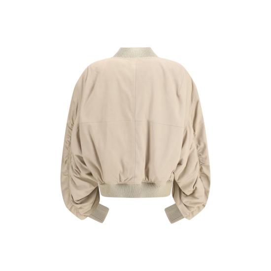 26SS 릭 오웬스 봄버 자켓 RIRP01F674413835BB BEIGE - RICK OWENS