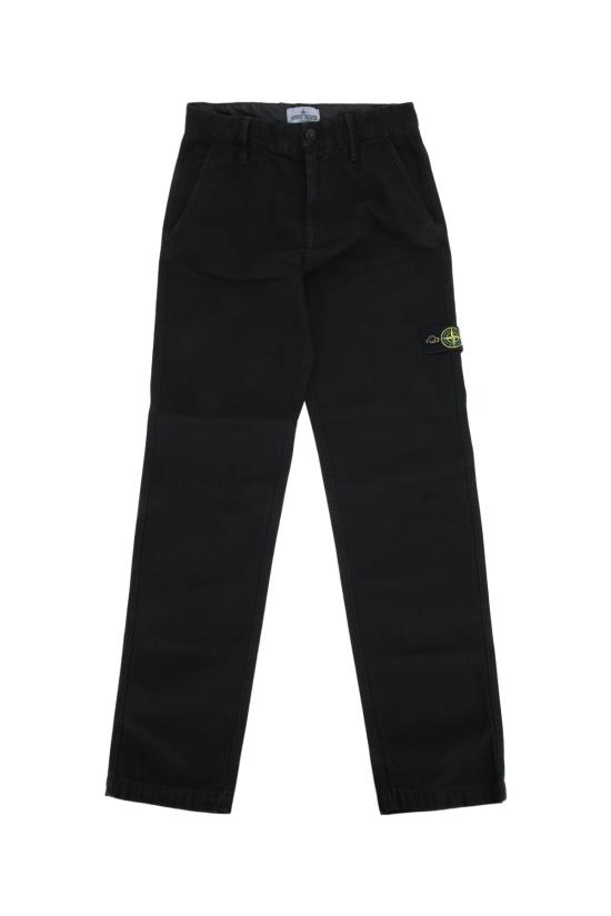 26FW 스톤 아일랜드 컴파스 로고 패치 트라우저 컴파스 로고 패치 트라우저 L2S163100002S0104 V0129 BLACK