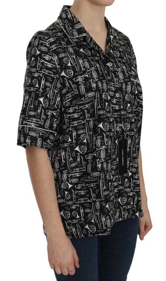  돌체앤가바나 블라우스 TSH3116 BLACK - DOLCE & GABBANA