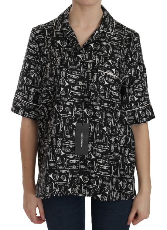  돌체앤가바나 블라우스 TSH3116 BLACK - DOLCE & GABBANA