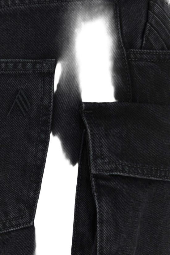  디 아티코 데님 팬츠 241WCP113D066 100 BLACK - THE ATTICO