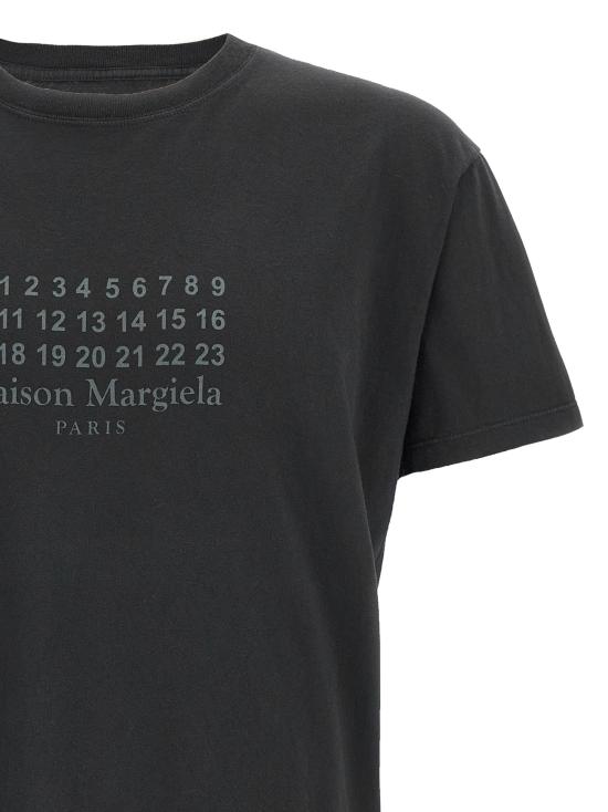 25FW 마르지엘라 반팔 티셔츠 MA323254BM BLACK - MAISON MARGIELA