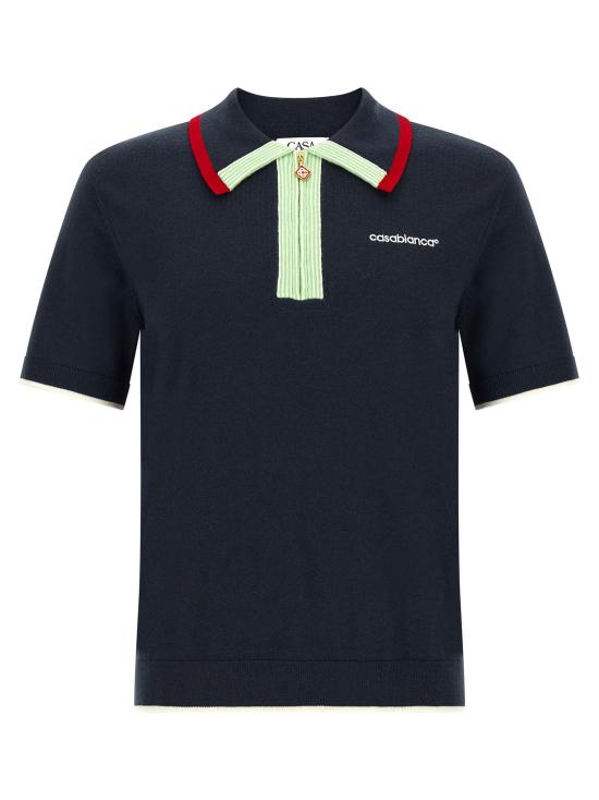 26FW 카사블랑카 탑 CA339625BM NAVY