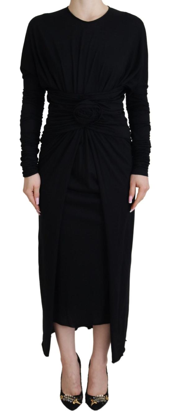  돌체앤가바나 롱 원피스 DR28808 BLACK