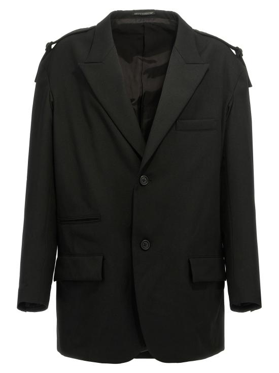  요지 야마모토 수트 자켓 YO294796BM BLACK