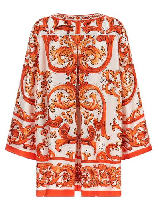 26FW 돌체앤가바나 숏 원피스 DO339243BM ORANGE - DOLCE & GABBANA