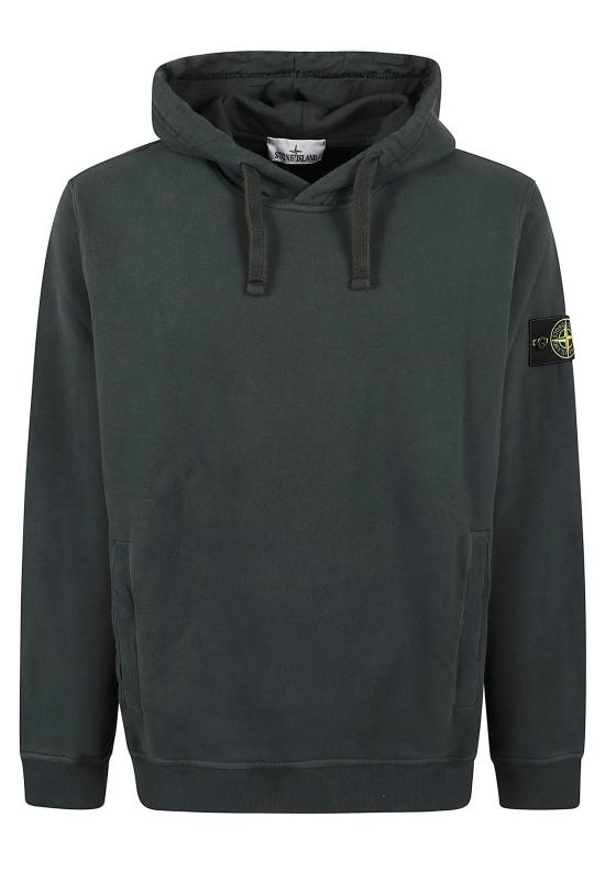 26FW 스톤 아일랜드 후드 티셔츠 6100048 S0A20 V005S DARK GREEN