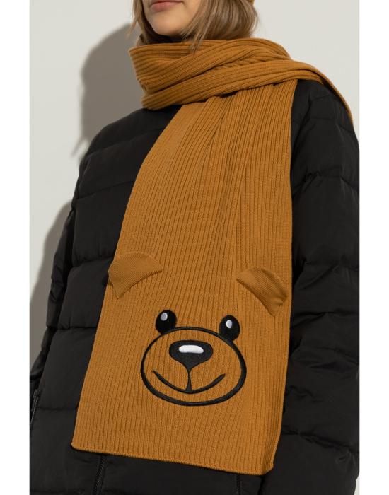 25FW 모스키노 머플러/스카프 50233M5803001 BROWN - MOSCHINO