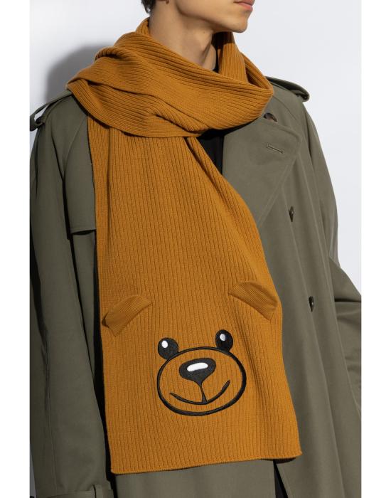 25FW 모스키노 머플러/스카프 50233M5803001 BROWN - MOSCHINO