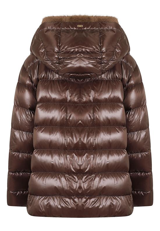 26FW 에르노 밍크 퍼 이펙트 파카 재킷 PI002312D 12017Z 8810 FONDENTE - HERNO