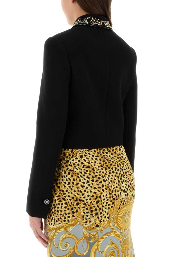 25FW 베르사체 자켓 10213191A12789 1B000 BLACK - VERSACE