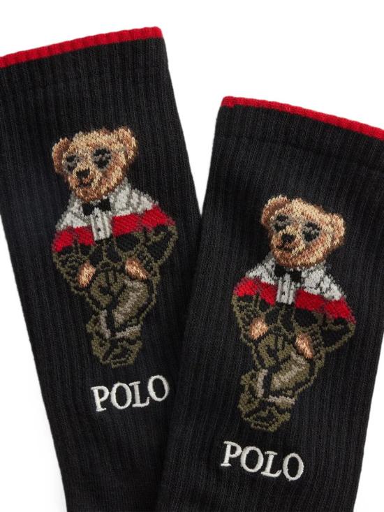 26FW 폴로 랄프로렌 양말 449 P22 353 001 ROYAL RED MULTI - POLO RALPH LAUREN