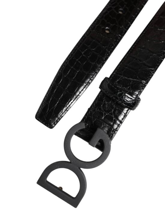  돌체앤가바나 가죽 벨트 BEL9468 BLACK - DOLCE & GABBANA