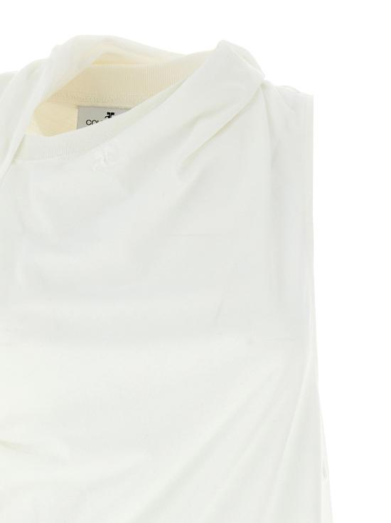  쿠레쥬 긴팔 티셔츠 CO297817BM WHITE - COURREGES