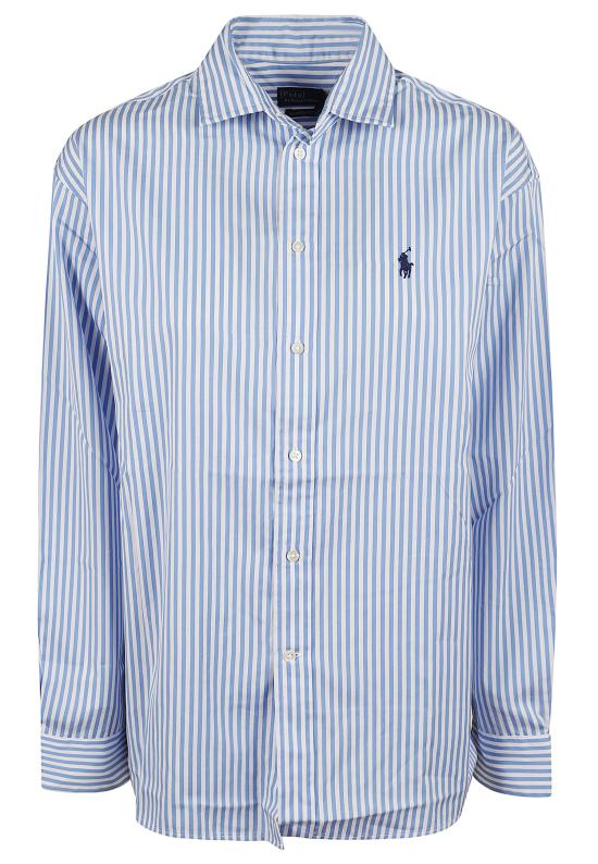26FW 폴로 랄프로렌 셔츠 211910743 020 BLUE WHITE