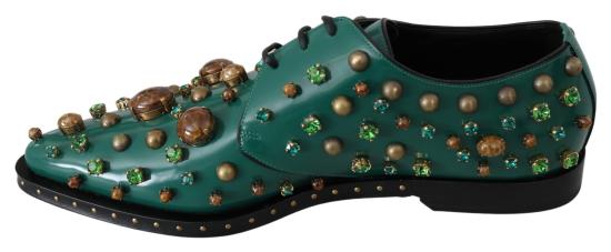  돌체앤가바나 플랫 슈즈 LA7212 GREEN - DOLCE & GABBANA
