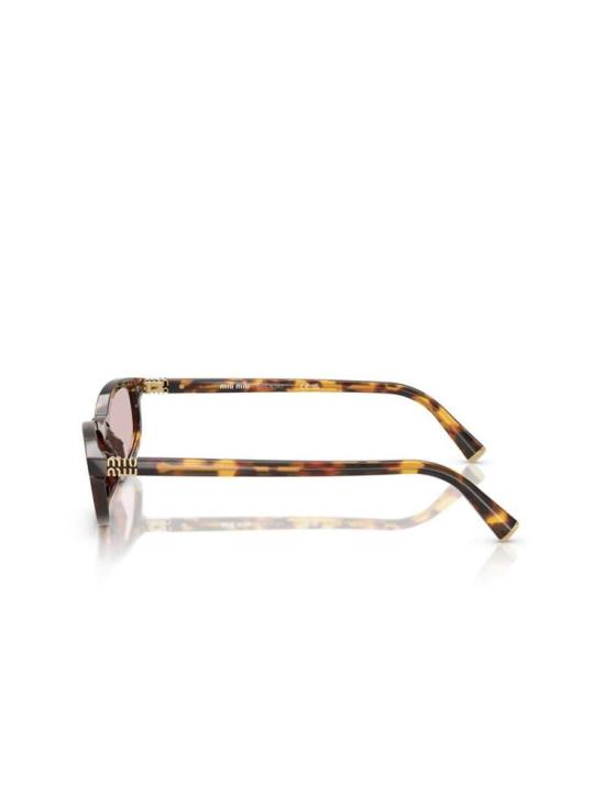 26SS 미우미우 오벌 프레임 선글라스 0MU A06S 14L4I0 54 Miu Miu TORTOISE - MIU MIU