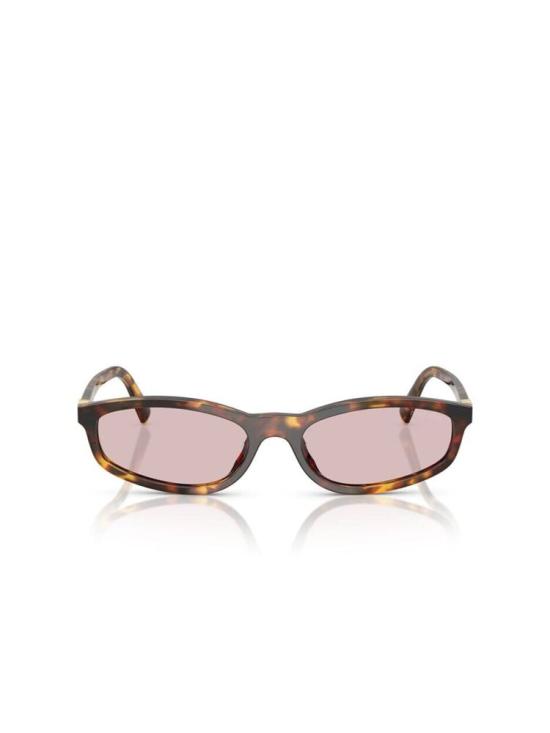 26SS 미우미우 오벌 프레임 선글라스 0MU A06S 14L4I0 54 Miu Miu TORTOISE - MIU MIU