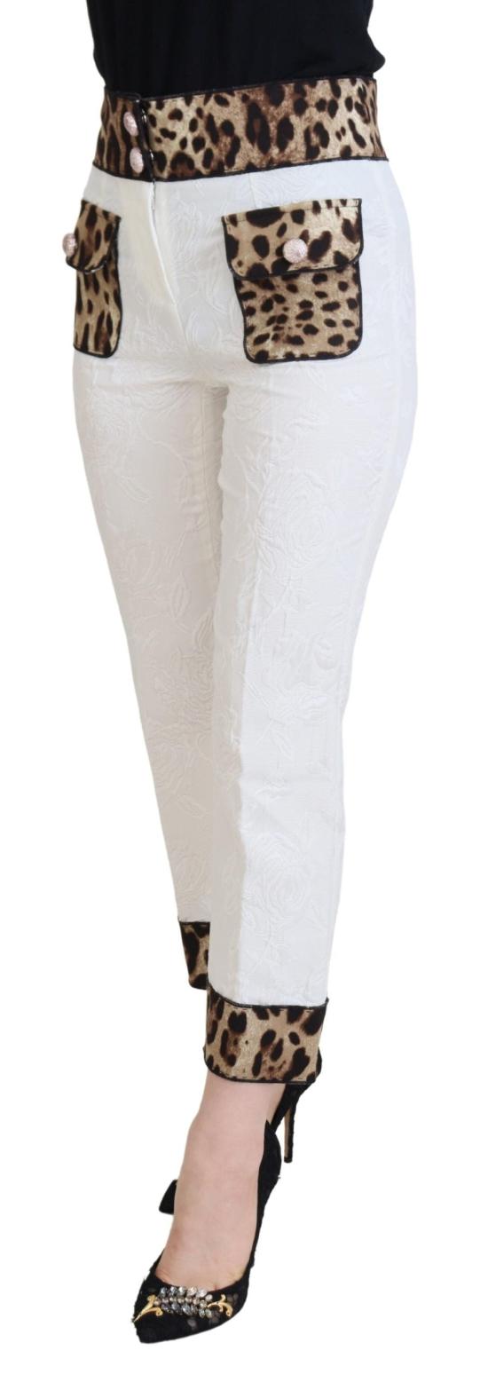  돌체앤가바나 스트레이트 팬츠 PAN73072 WHITE - DOLCE & GABBANA