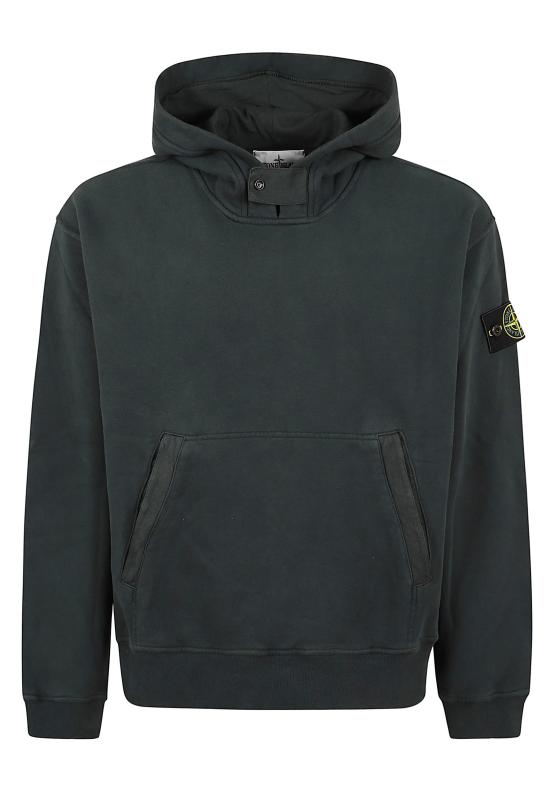 26FW 스톤 아일랜드 후드 티셔츠 6100023 S0A20 V005S DARK GREEN