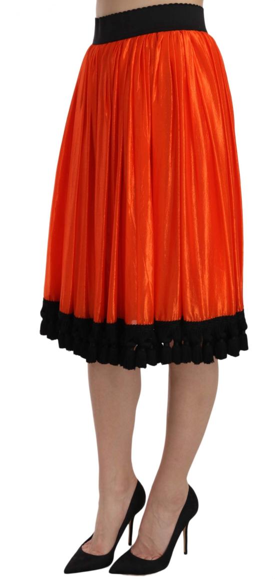  돌체앤가바나 미디 스커트 SKI1165 ORANGE - DOLCE & GABBANA
