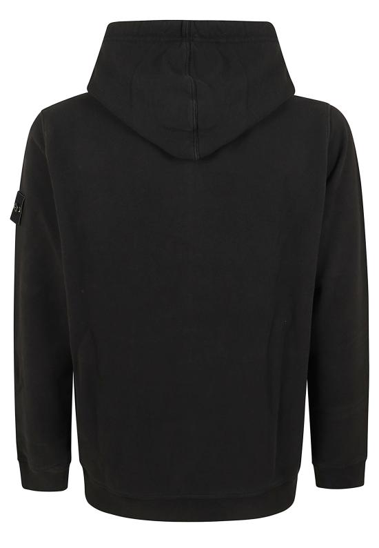 26FW 스톤 아일랜드 후드 티셔츠 6100067 S0A20 V0029 BLACK - STONE ISLAND