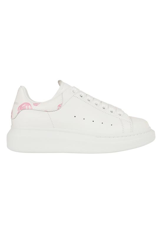 26FW 알렉산더 맥퀸 오버사이즈드 스니커즈 553770 WIAKB 9052 WHITE PINK