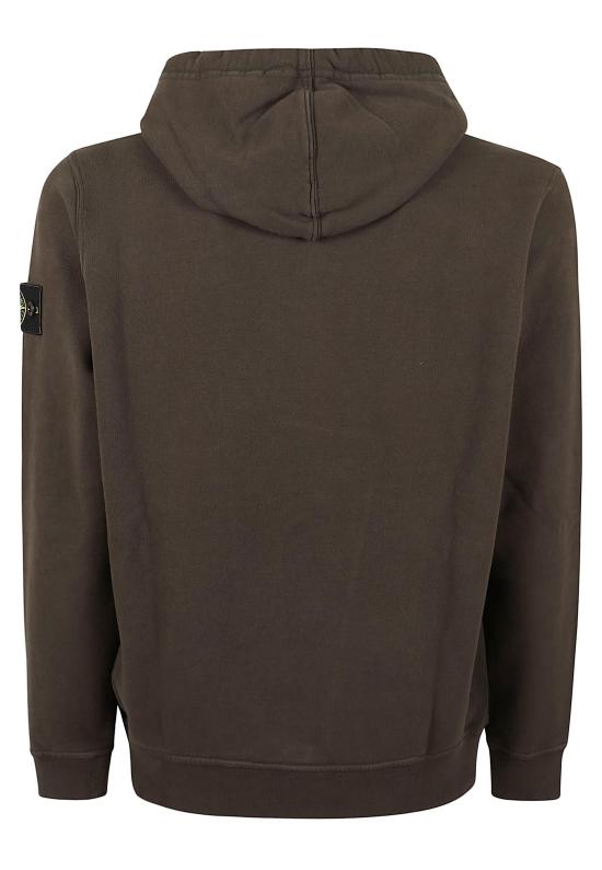 26FW 스톤 아일랜드 후드 티셔츠 6100048 S0A20 V0078 COAL GREY - STONE ISLAND