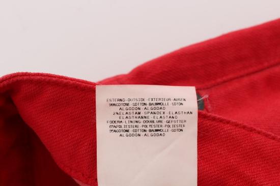  커스텀네셔널 스트레이트 팬츠 SIG31090 RED - COSTUME NATIONAL