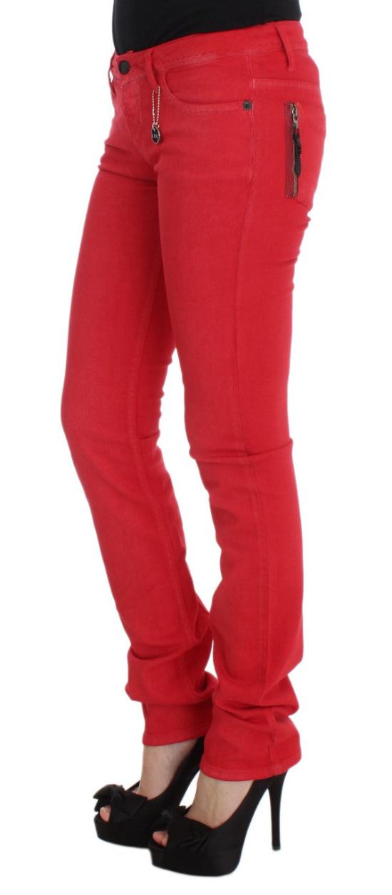  커스텀네셔널 스트레이트 팬츠 SIG31090 RED - COSTUME NATIONAL