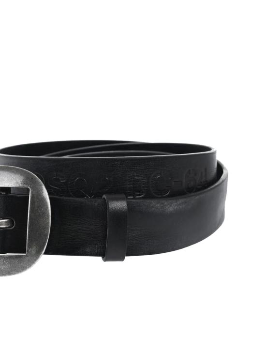 26SS 디스퀘어드2 가죽 벨트 S82BEM0392SJ1290000 BLACK - DSQUARED2
