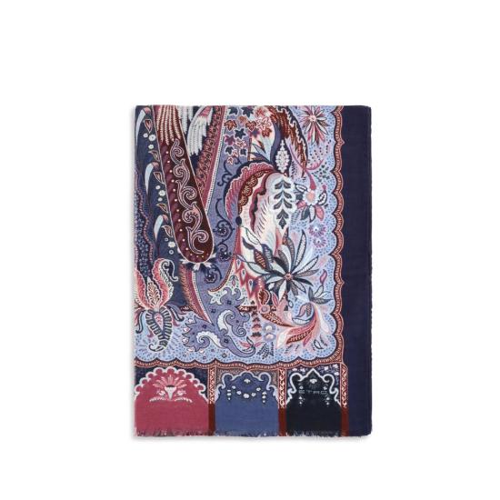 26FW 에트로 머플러/스카프 ETMATA0038AK1BFX0883BB NAVY