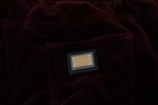  돌체앤가바나 스트레이트 팬츠 PAN71091 BURGUNDY - DOLCE & GABBANA