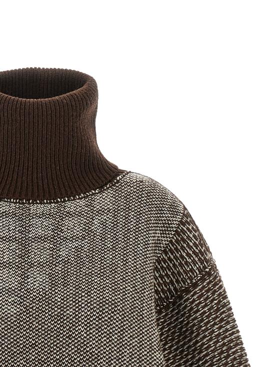 26FW MM6 메종마르지엘라 터틀넥 MM339644BM BROWN - MM6 MAISON MARGIELA