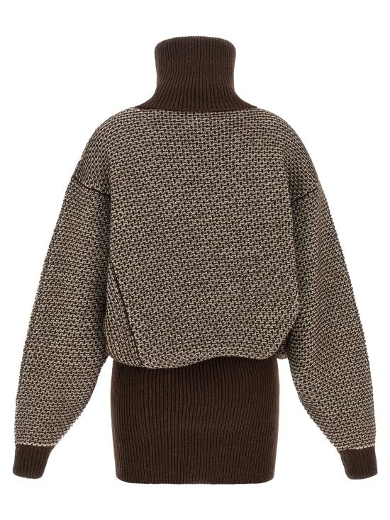 26FW MM6 메종마르지엘라 터틀넥 MM339644BM BROWN - MM6 MAISON MARGIELA