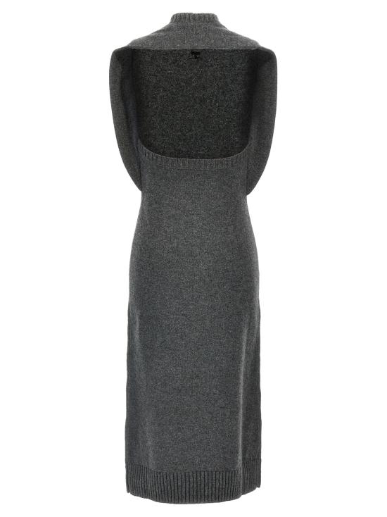  쿠레쥬 롱 원피스 CO297088BM GRAY - COURREGES