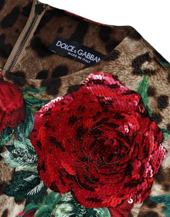  돌체앤가바나 숏 원피스 DR281207 BROWN - DOLCE & GABBANA